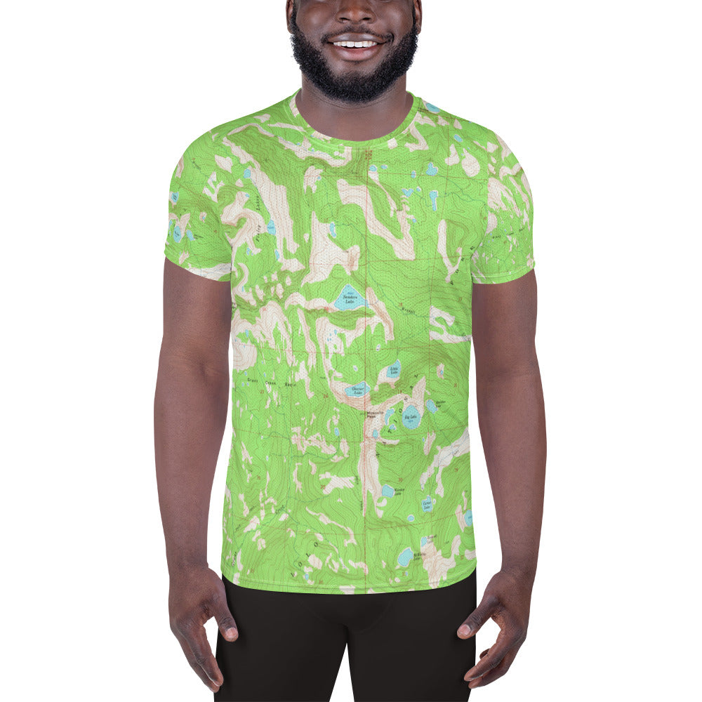 Rattlesnake Wilderness Men's Athletic T-shirt