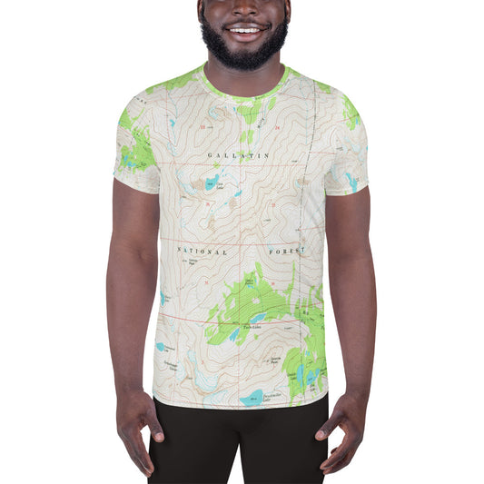 Crazy Mountains Men's Athletic T-shirt