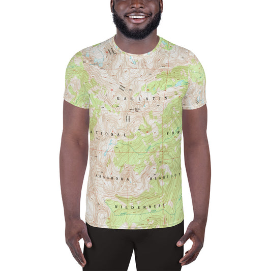 Absaroka Beartooth Men's Athletic T-shirt