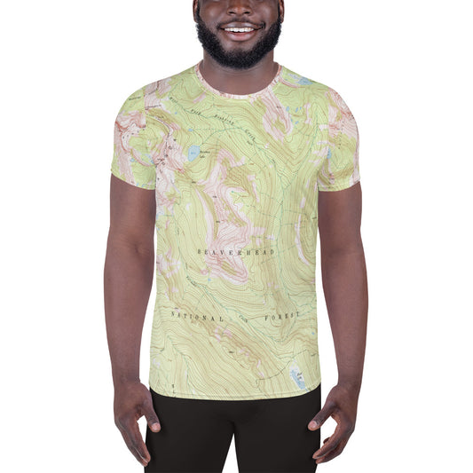 Anaconda Pintler Men's Athletic T-shirt