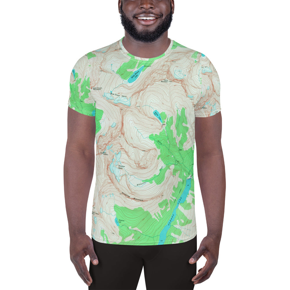 Mount Cleveland Men's Athletic T-shirt