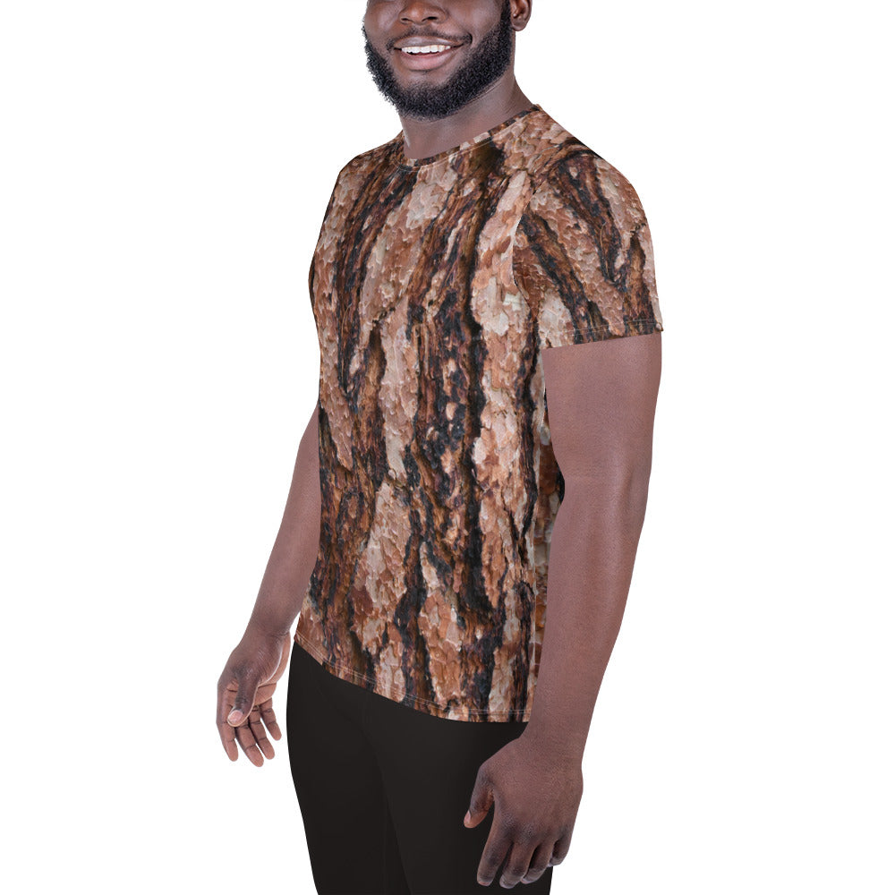 Red Ponderosa Men's Athletic T-shirt