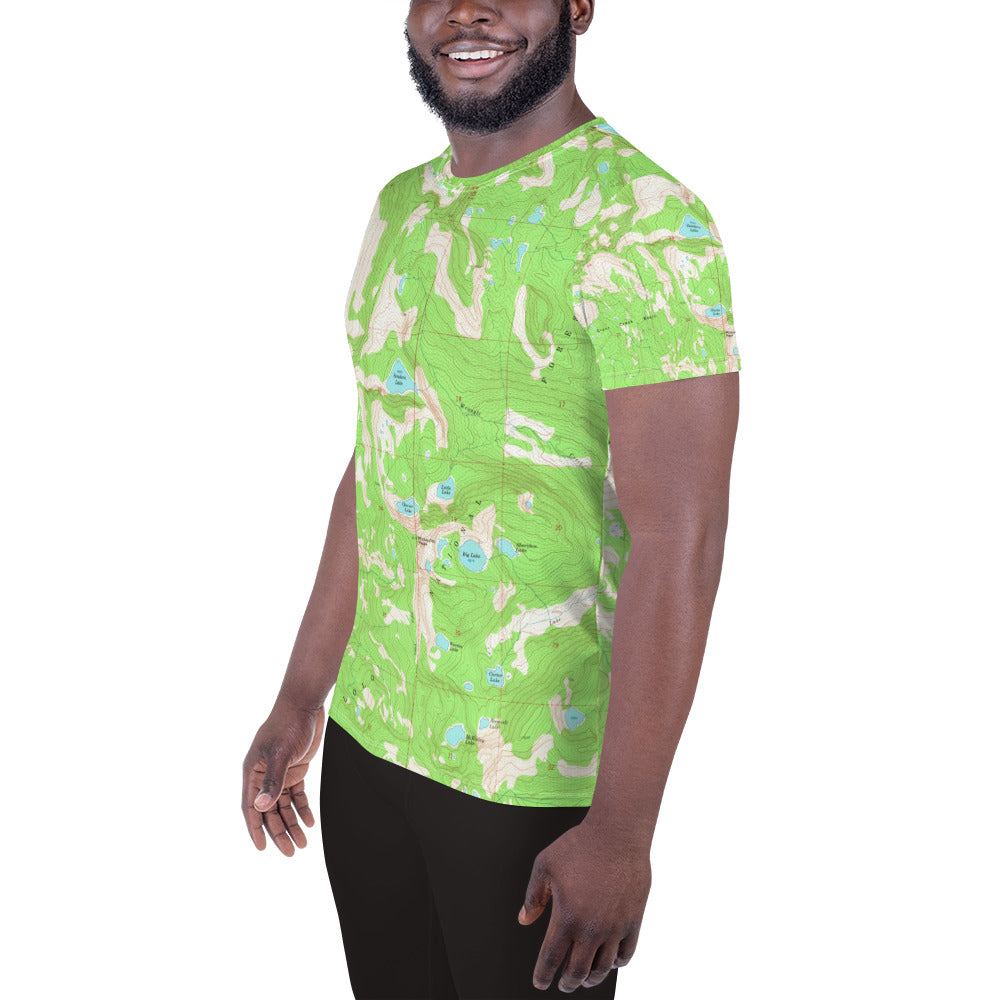 Rattlesnake Wilderness Men's Athletic T-shirt