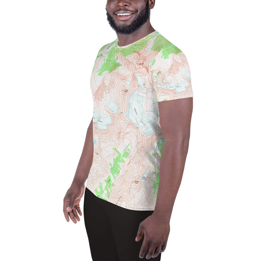 Kintla Peak Men's Athletic T-shirt