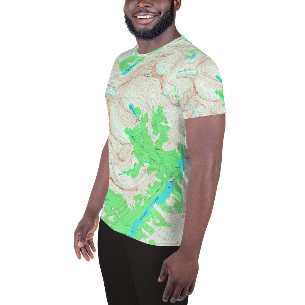 Mount Cleveland Men's Athletic T-shirt