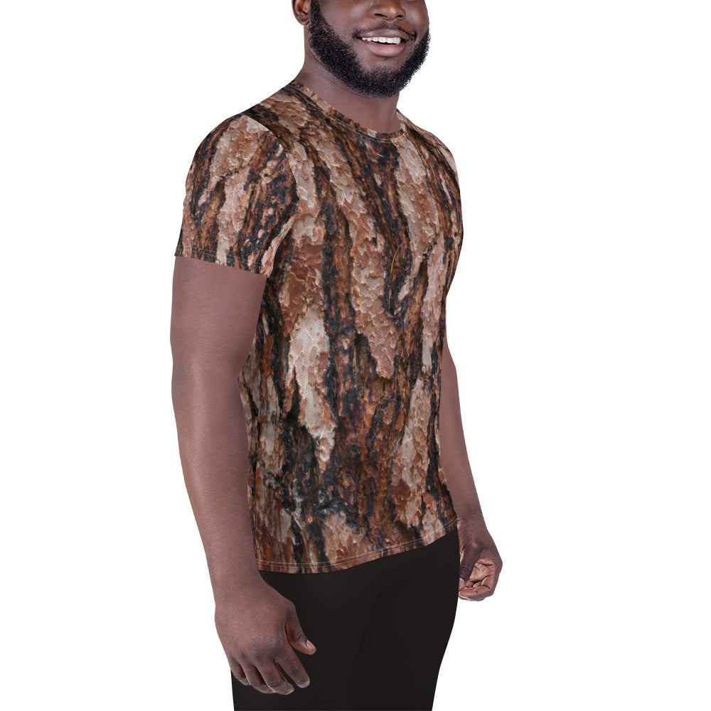 Red Ponderosa Men's Athletic T-shirt