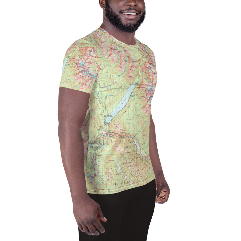 Lake McDonald Men's Athletic T-shirt