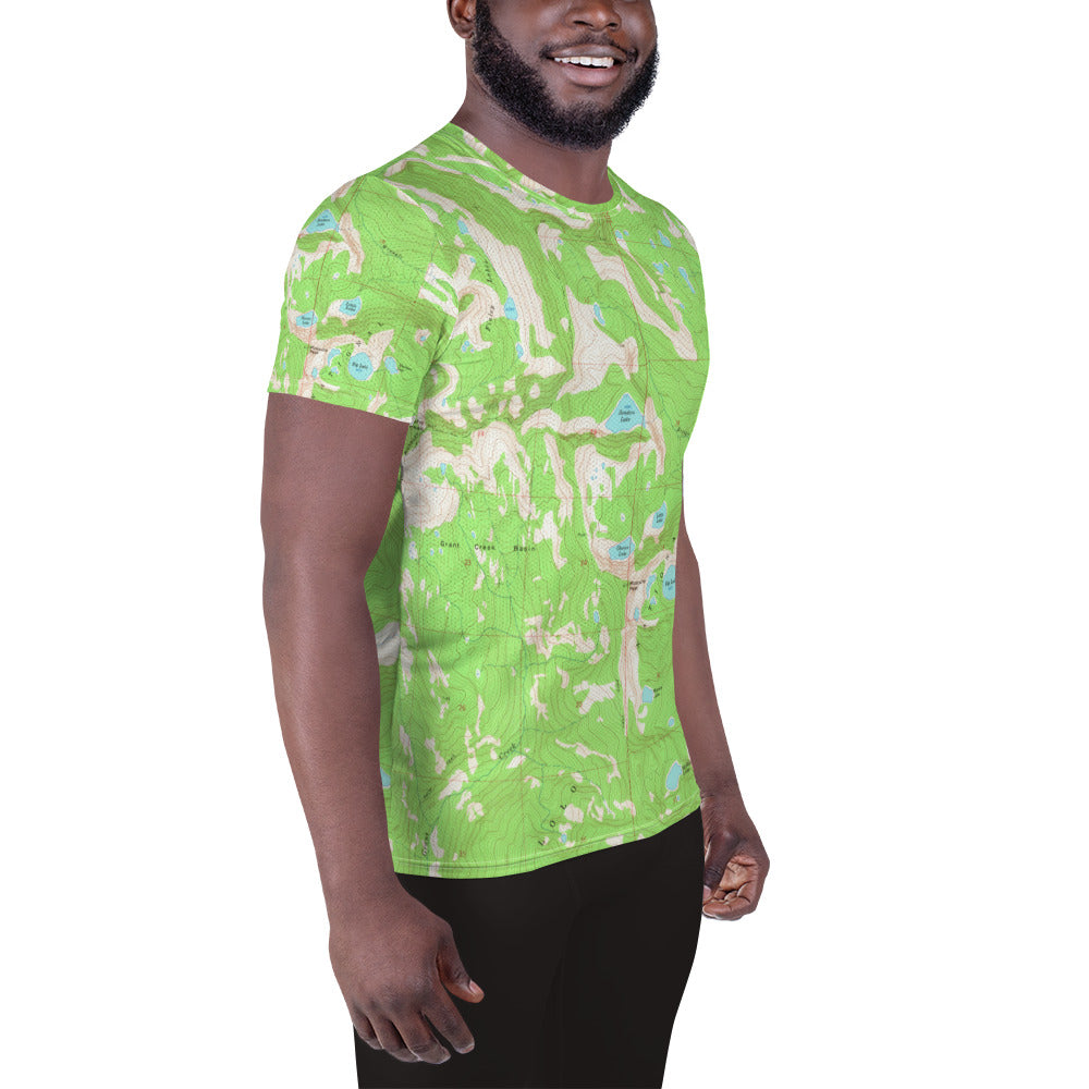 Rattlesnake Wilderness Men's Athletic T-shirt