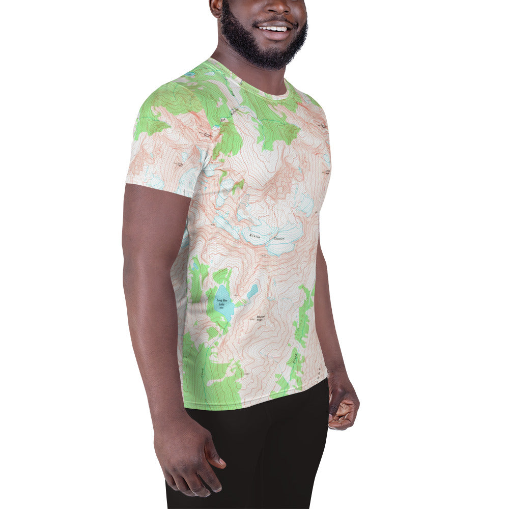 Kintla Peak Men's Athletic T-shirt