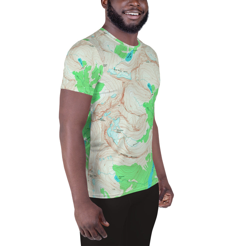 Mount Cleveland Men's Athletic T-shirt