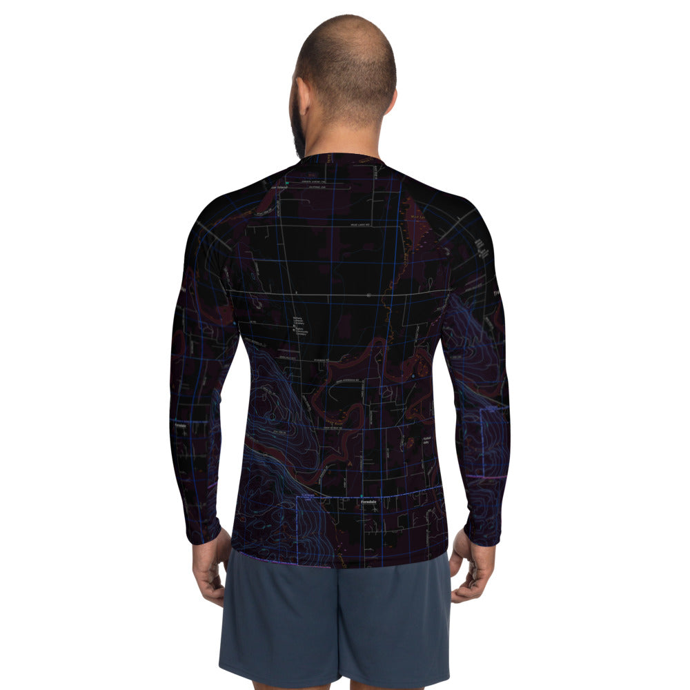 Wild Mile Midnight Men's Trail Guide Top