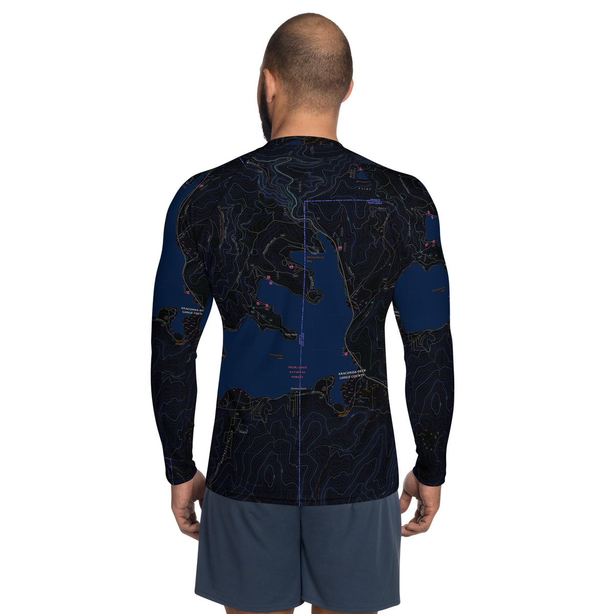 Georgetown Lake Midnight Trail Guide Men's Top