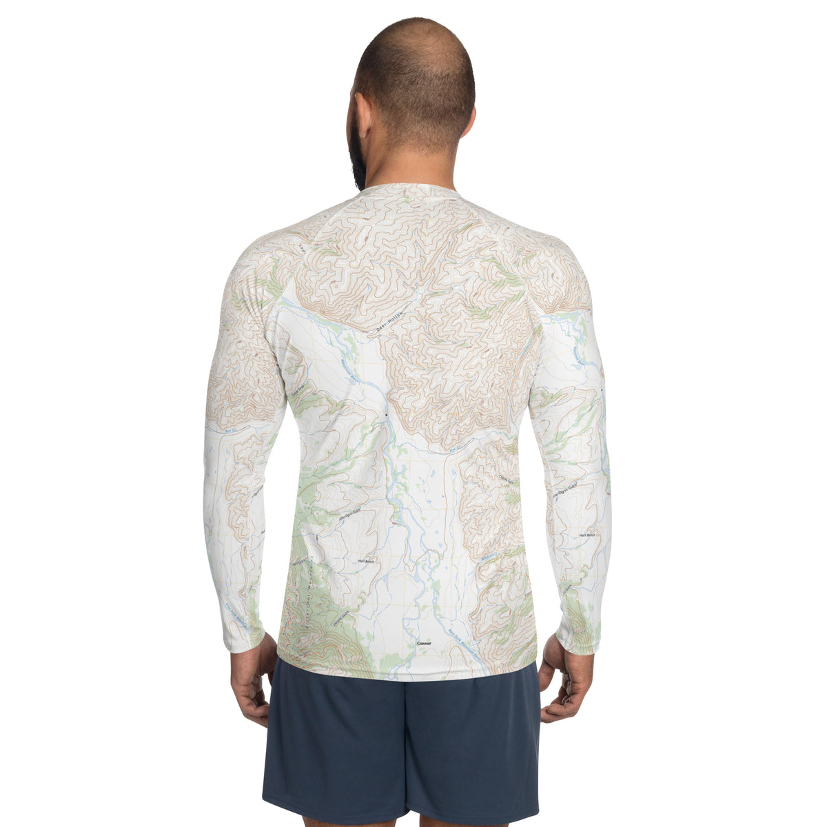 Conner to Darby with contours Trail Guide Men's Top