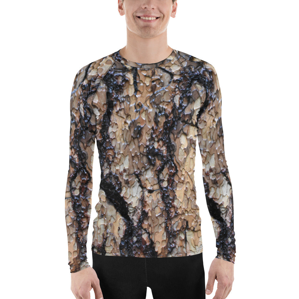 Black Ponderosa Men's Rash Guard