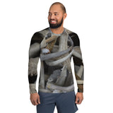 Savage Gray Scale Men's Rash Guard