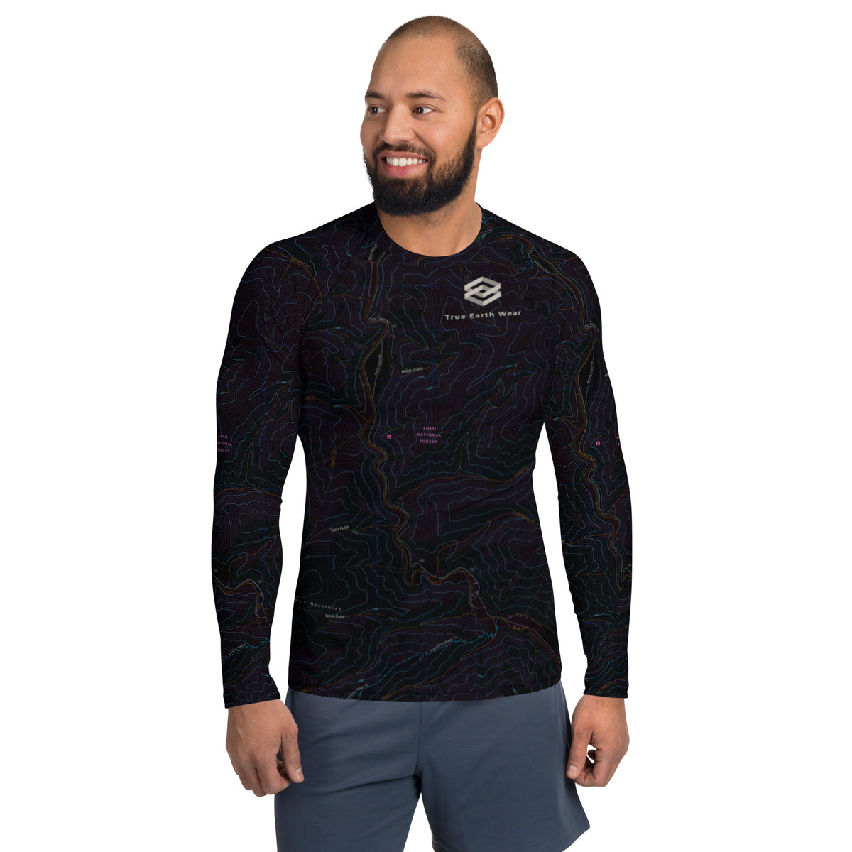 Rock Creek at Quigg Peak Midnight Trail Guide Men's Top