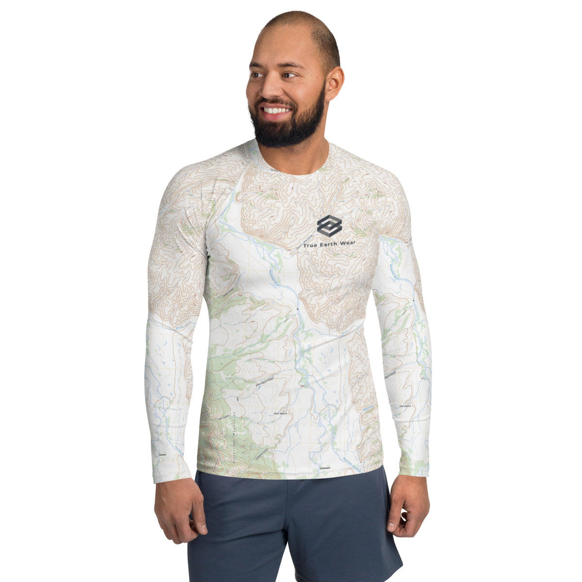 Conner to Darby with contours Trail Guide Men's Top
