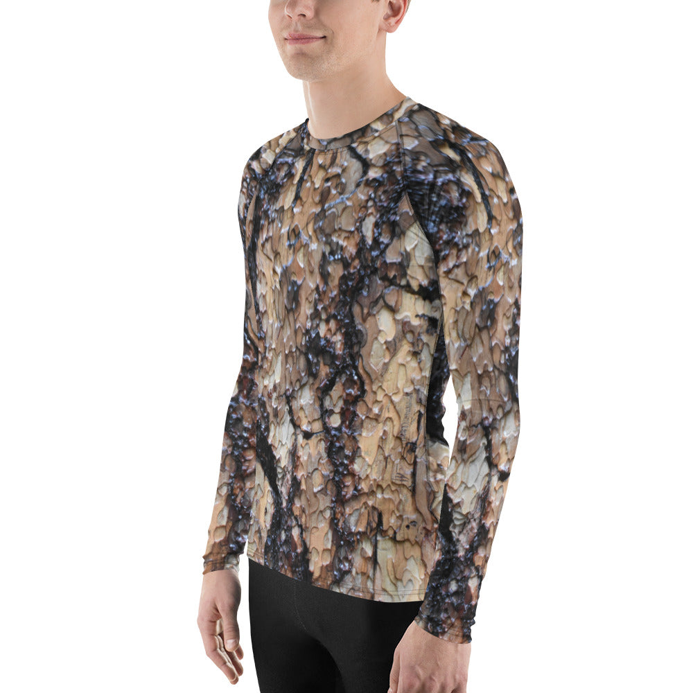 Black Ponderosa Men's Rash Guard
