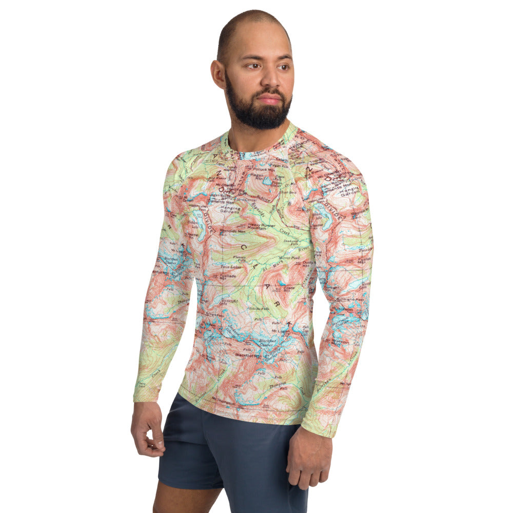 Mount Jackson Portrait Trail Guide Men's Top