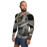 Savage Gray Scale Men's Rash Guard