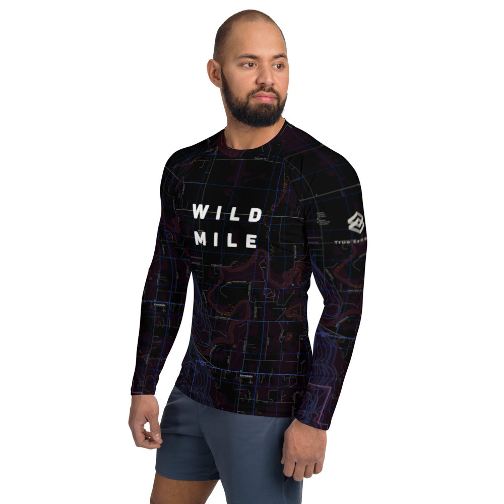 Wild Mile Midnight Men's Trail Guide Top