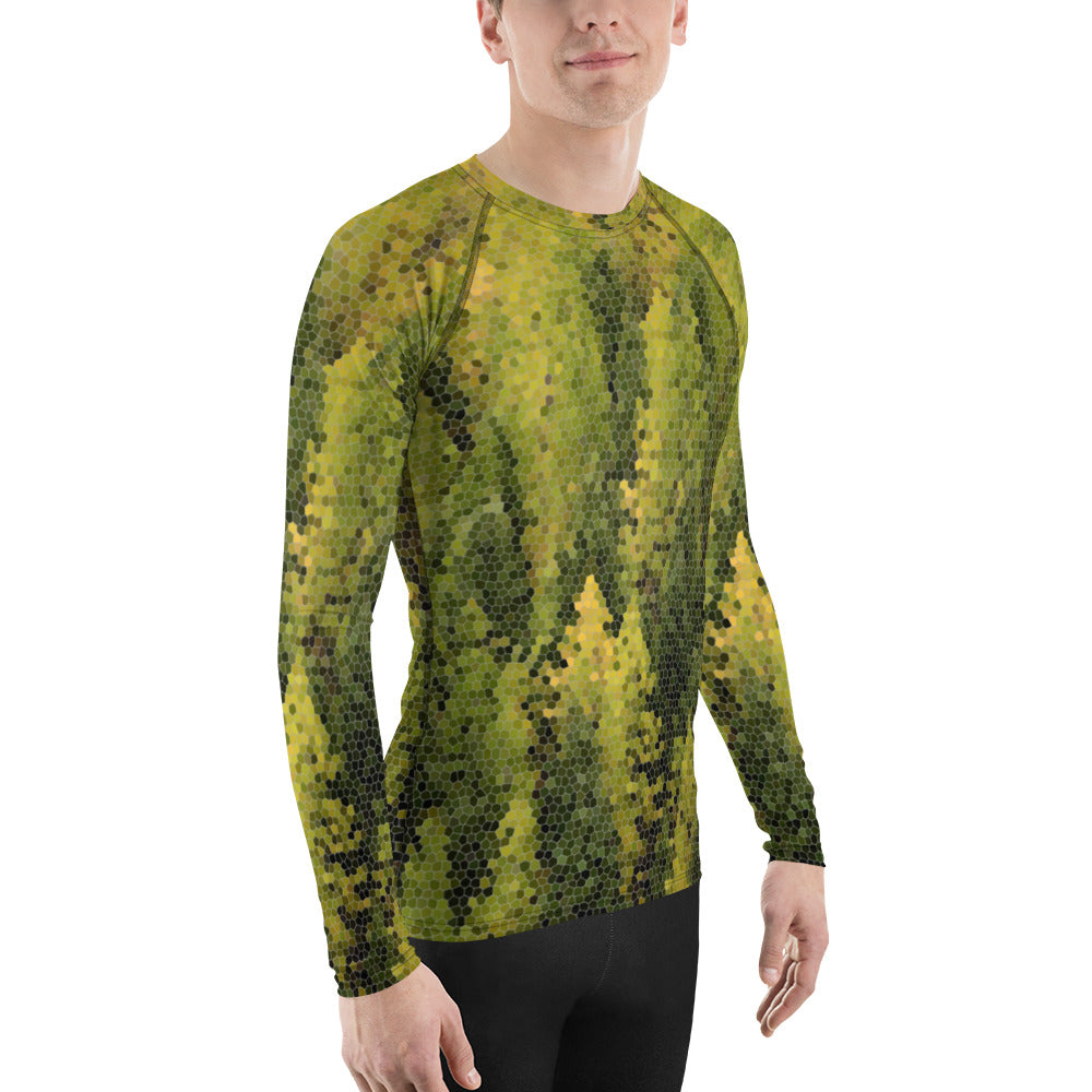 Pattee Patches Mosaic Men's Rash Guard