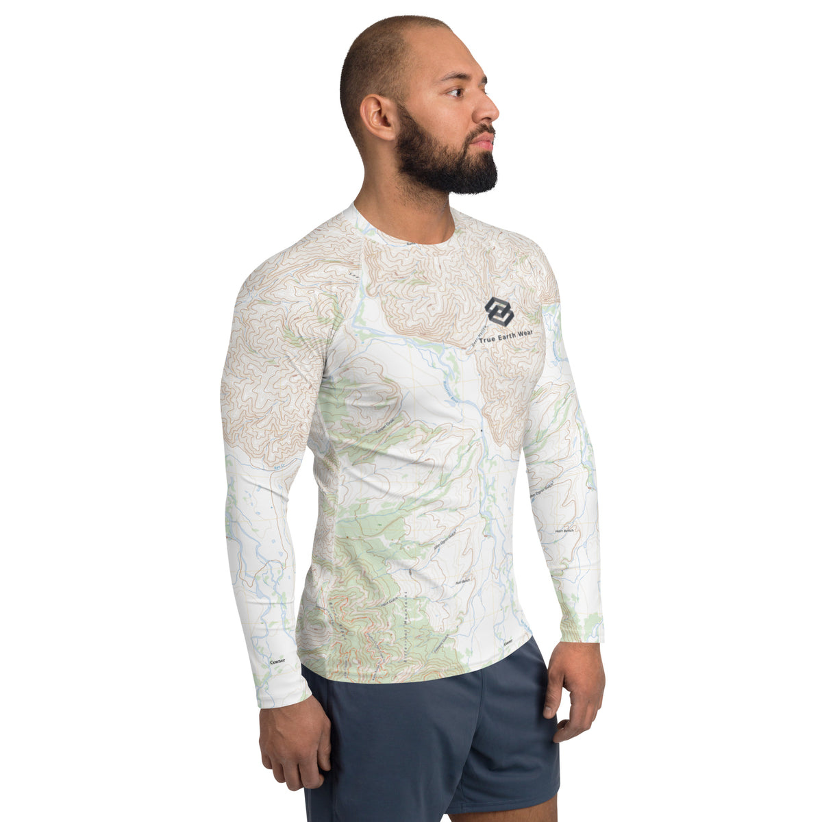 Conner to Darby with contours Trail Guide Men's Top