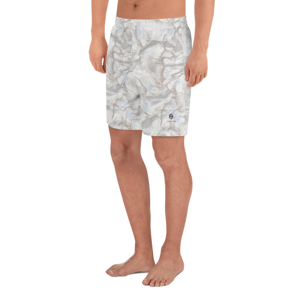 Mount Whitney Men's Athletic Long Shorts