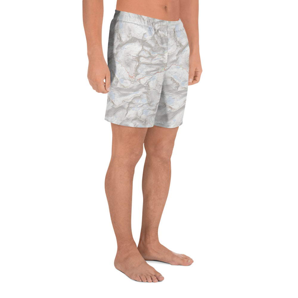 Mount Whitney Men's Athletic Long Shorts
