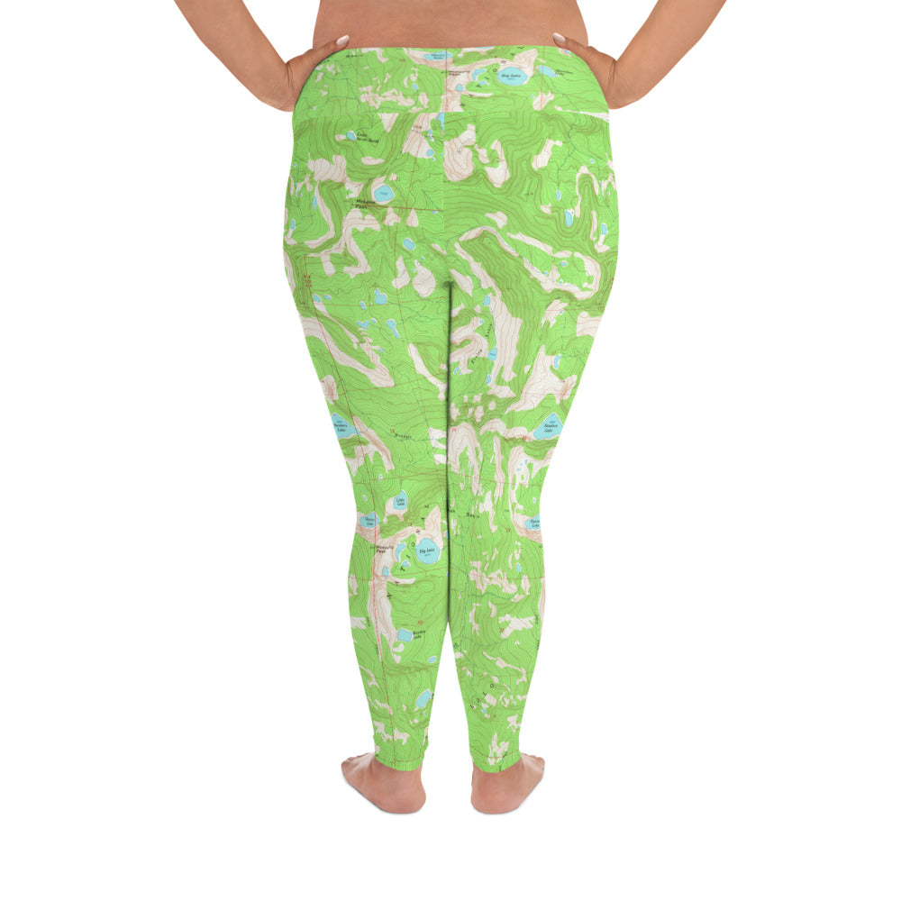 Rattlesnake Wilderness Women's Plus Size Leggings
