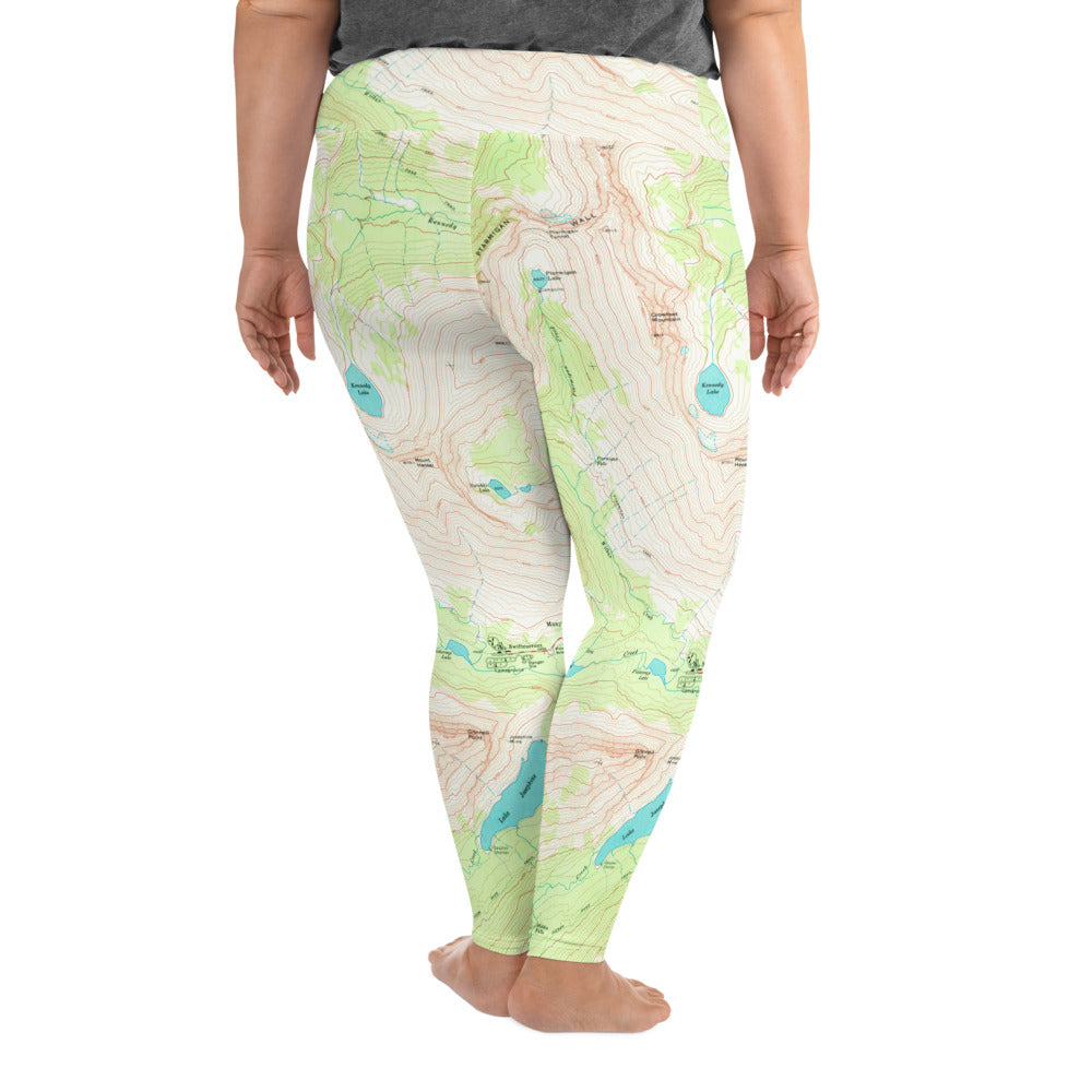 Many Glacier Women's Plus Size Leggings