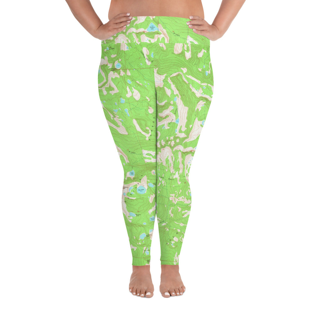 Rattlesnake Wilderness Women's Plus Size Leggings