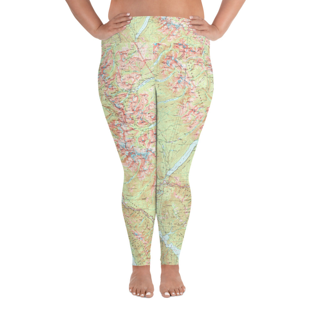 Lake McDonald Plus Size Leggings