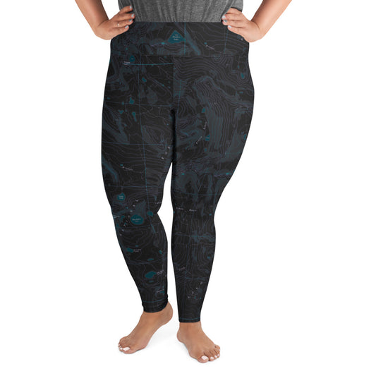 Rattlesnake Wilderness Midnight Plus Size Leggings