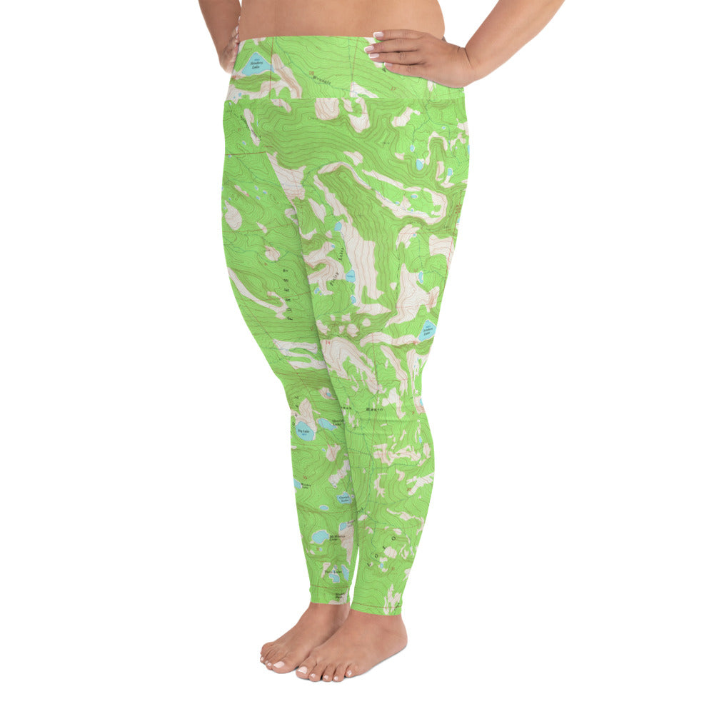 Rattlesnake Wilderness Women's Plus Size Leggings