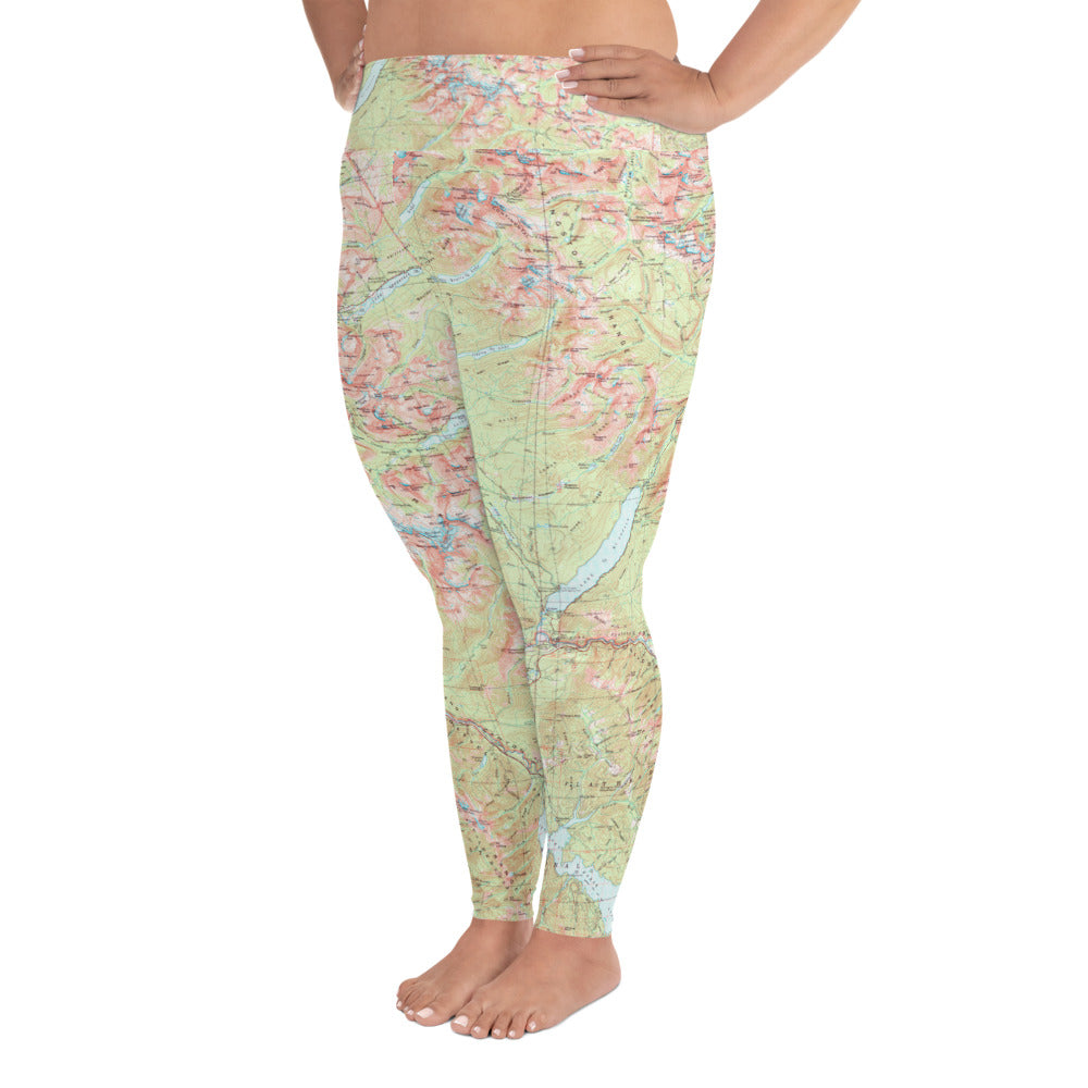 Lake McDonald Plus Size Leggings