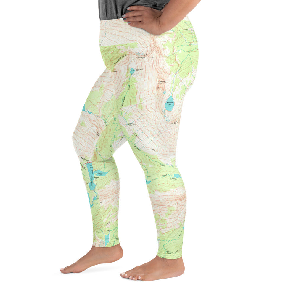 Many Glacier Women's Plus Size Leggings