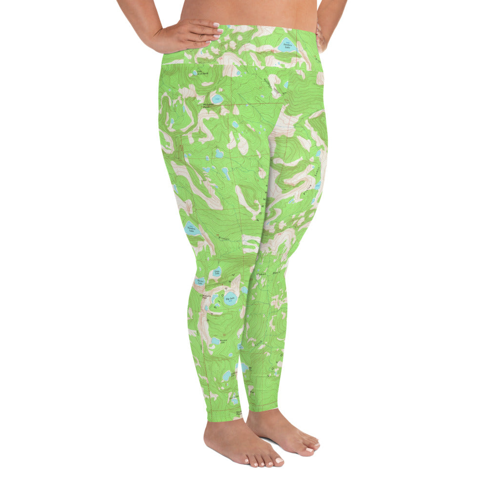 Rattlesnake Wilderness Women's Plus Size Leggings