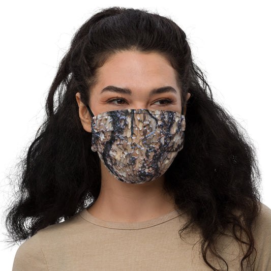 Black Ponderosa Premium Face Mask