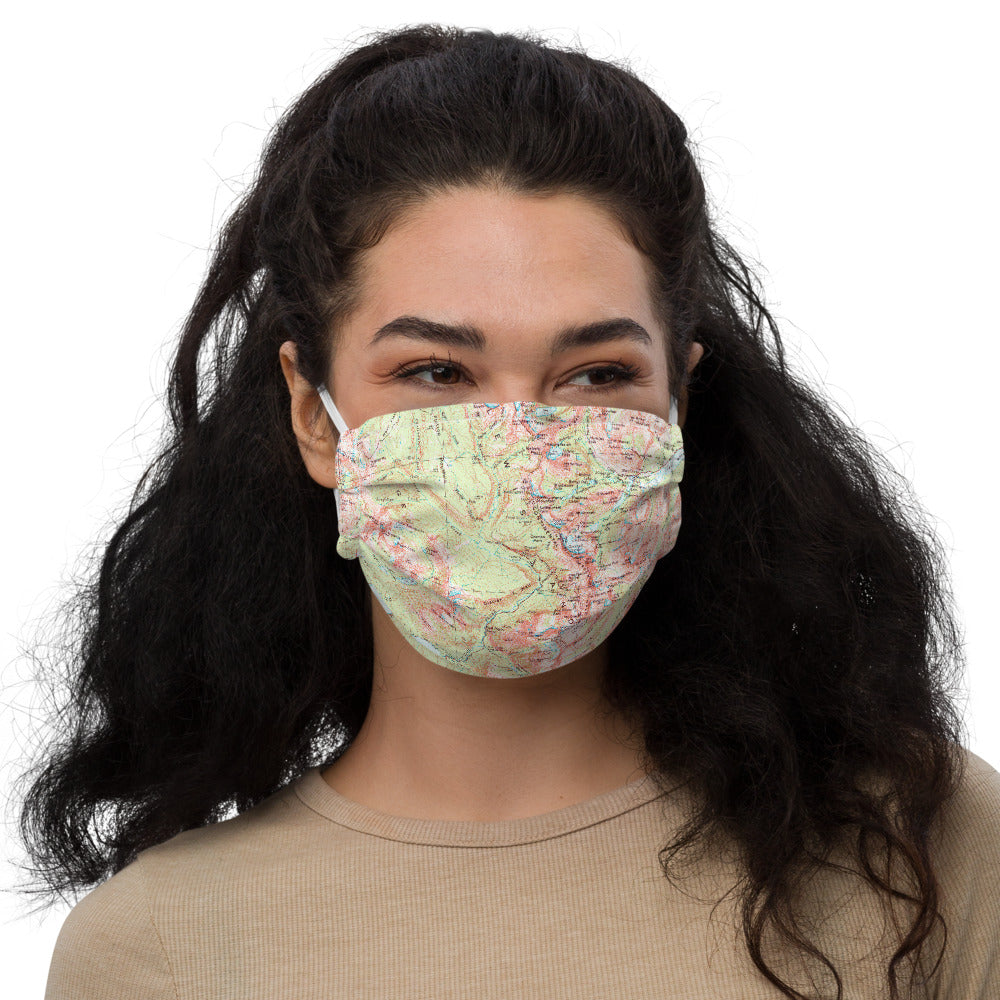Lake McDonald Premium Face Mask