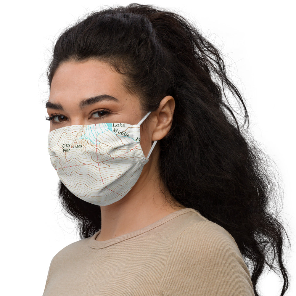 Crazy Mountain Premium Face Mask