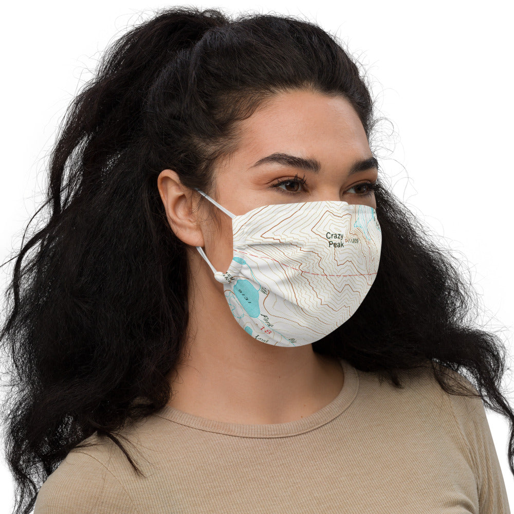 Crazy Mountain Premium Face Mask