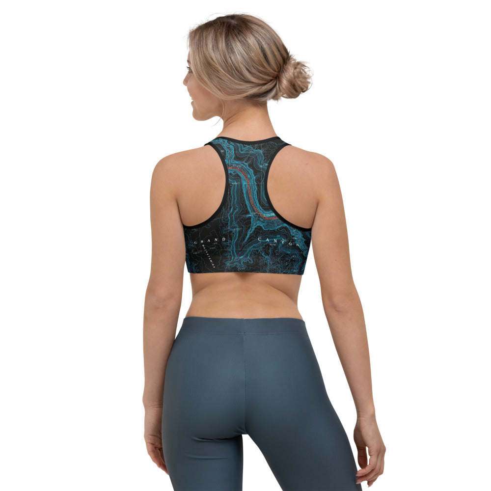 Grand Canyon Midnight Sports Bra