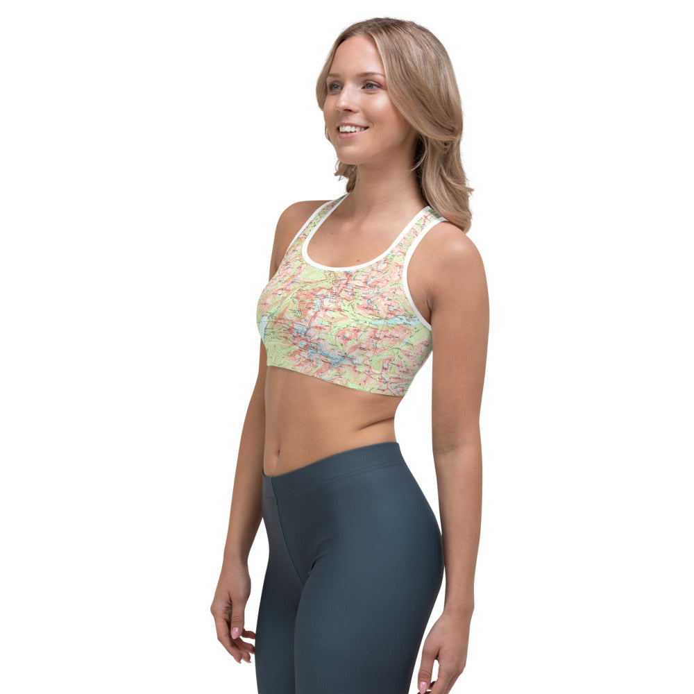 Lake McDonald Sports Bra