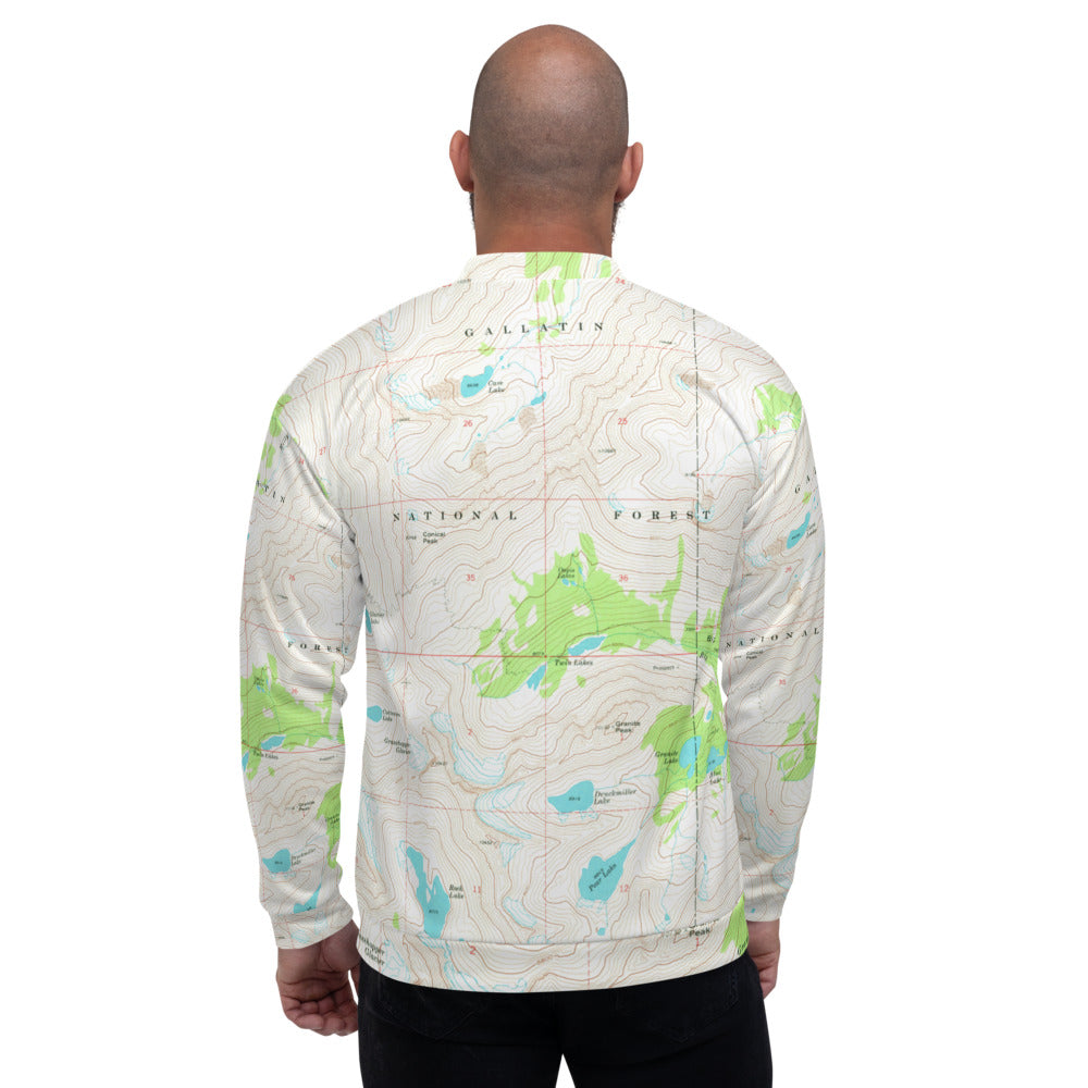 Crazy Peak Unisex Bomber Jacket
