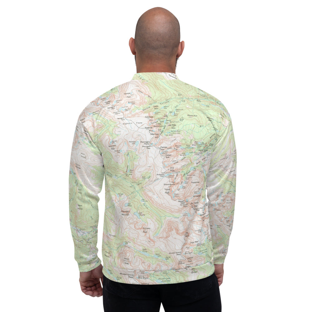 Longs Peak Unisex Bomber Jacket