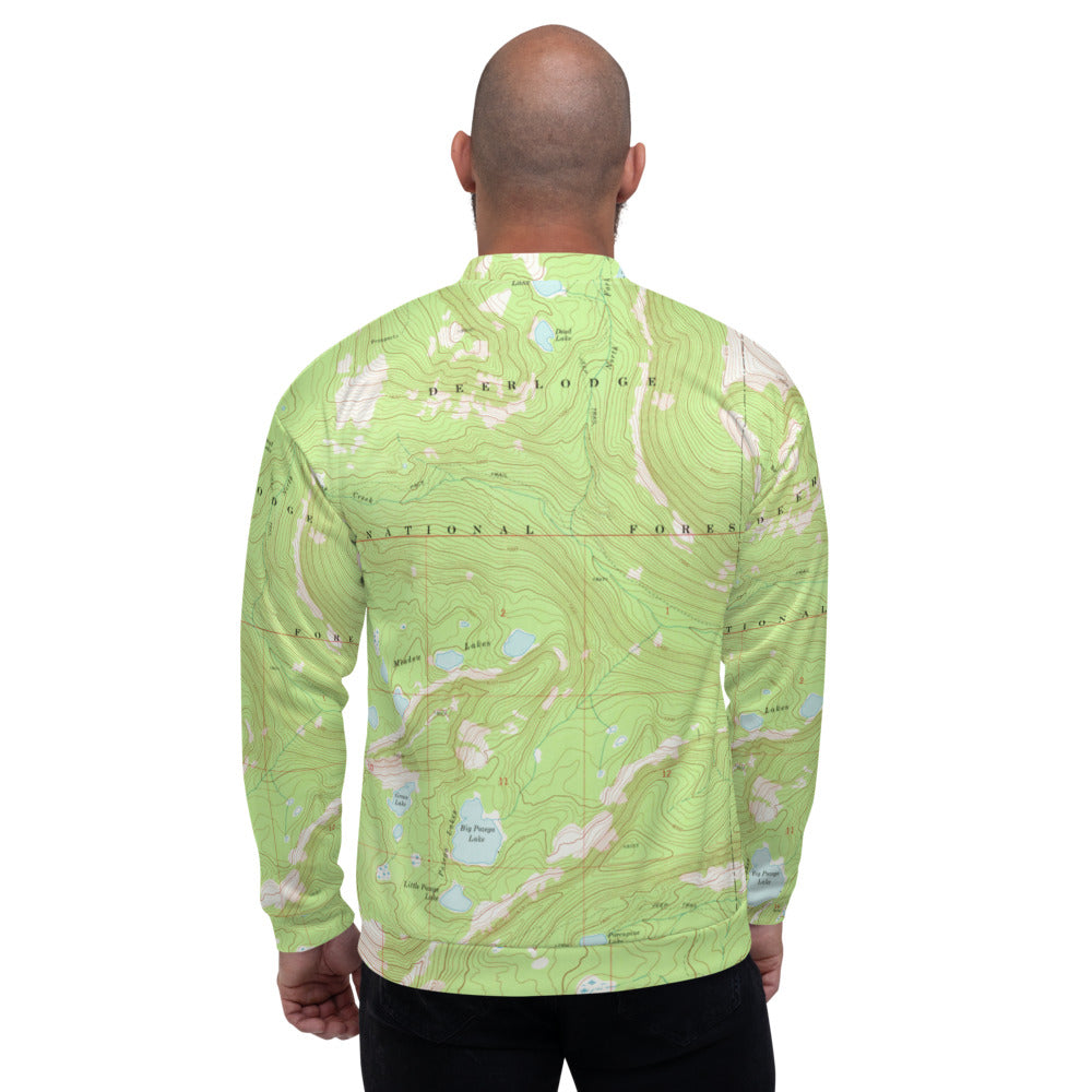 Deer Lodge Range Unisex Bomber Jacket