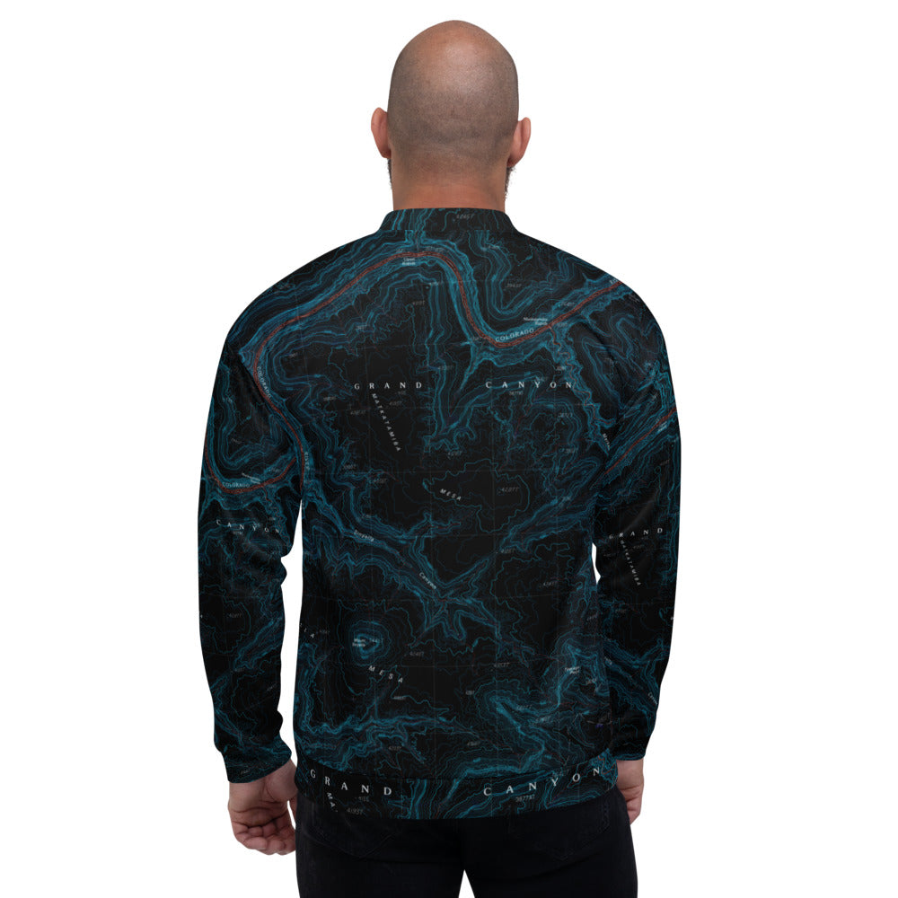 Grand Canyon Midnight Unisex Bomber Jacket