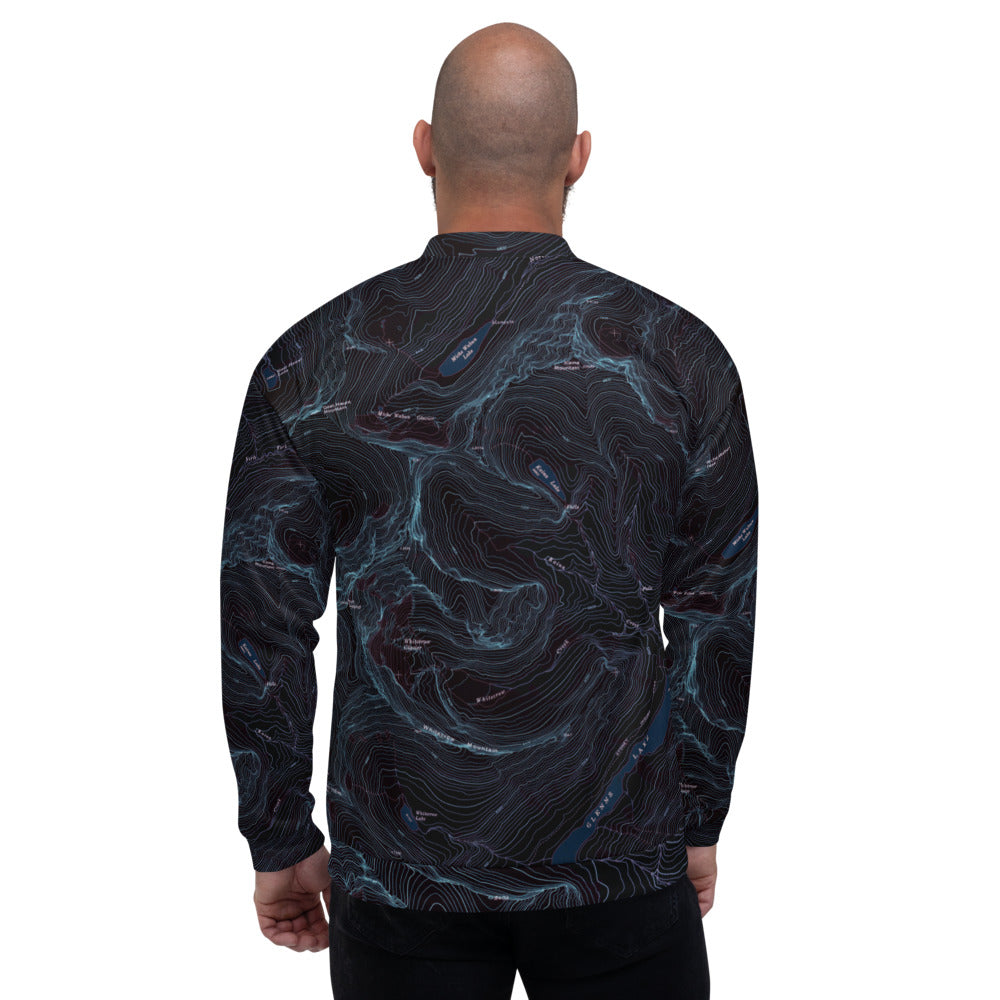 Mount Cleveland Midnight Unisex Bomber Jacket