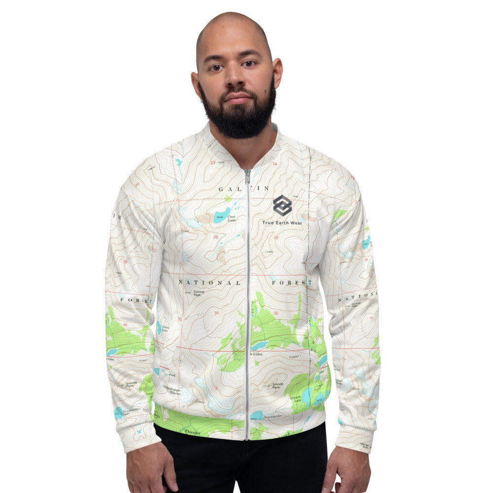 Crazy Peak Unisex Bomber Jacket